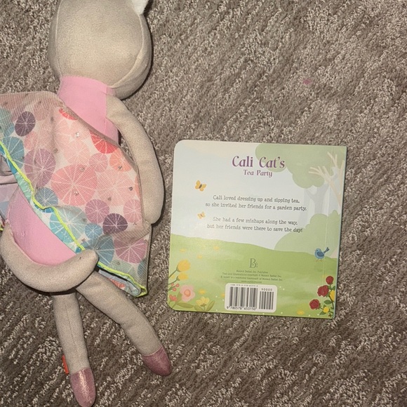 Cali cat plush with book - Picture 5 of 7